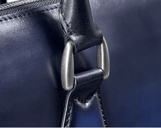 14 inch Imported Vintage Leather Laptop Briefcase Bag