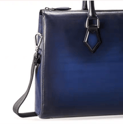 14 inch Imported Vintage Leather Laptop Briefcase Bag