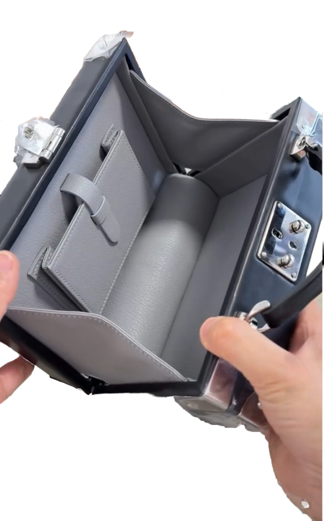 Preorder Crocodile Leather Trunk Bag