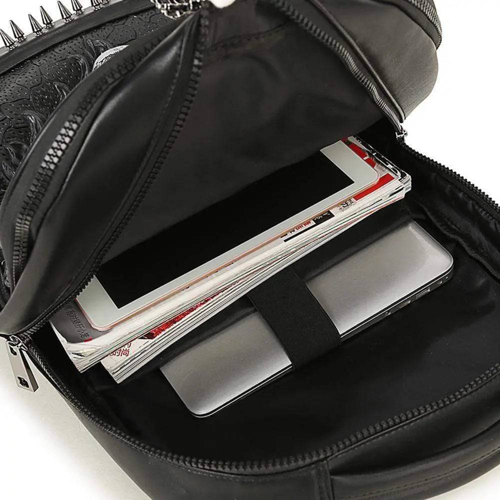 3D Backpack,3D Wolf Face Modeling backpack Without Hat