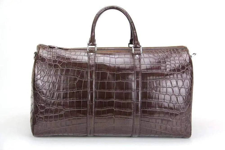 Crocodile Belly Small Super Travel Duffel Bag