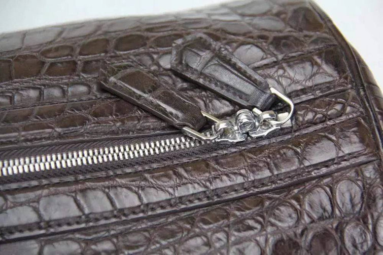 Crocodile Belly Small Super Travel Duffel Bag