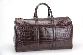 Crocodile Belly Small Super Travel Duffel Bag