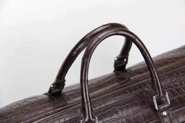 Crocodile Belly Small Super Travel Duffel Bag