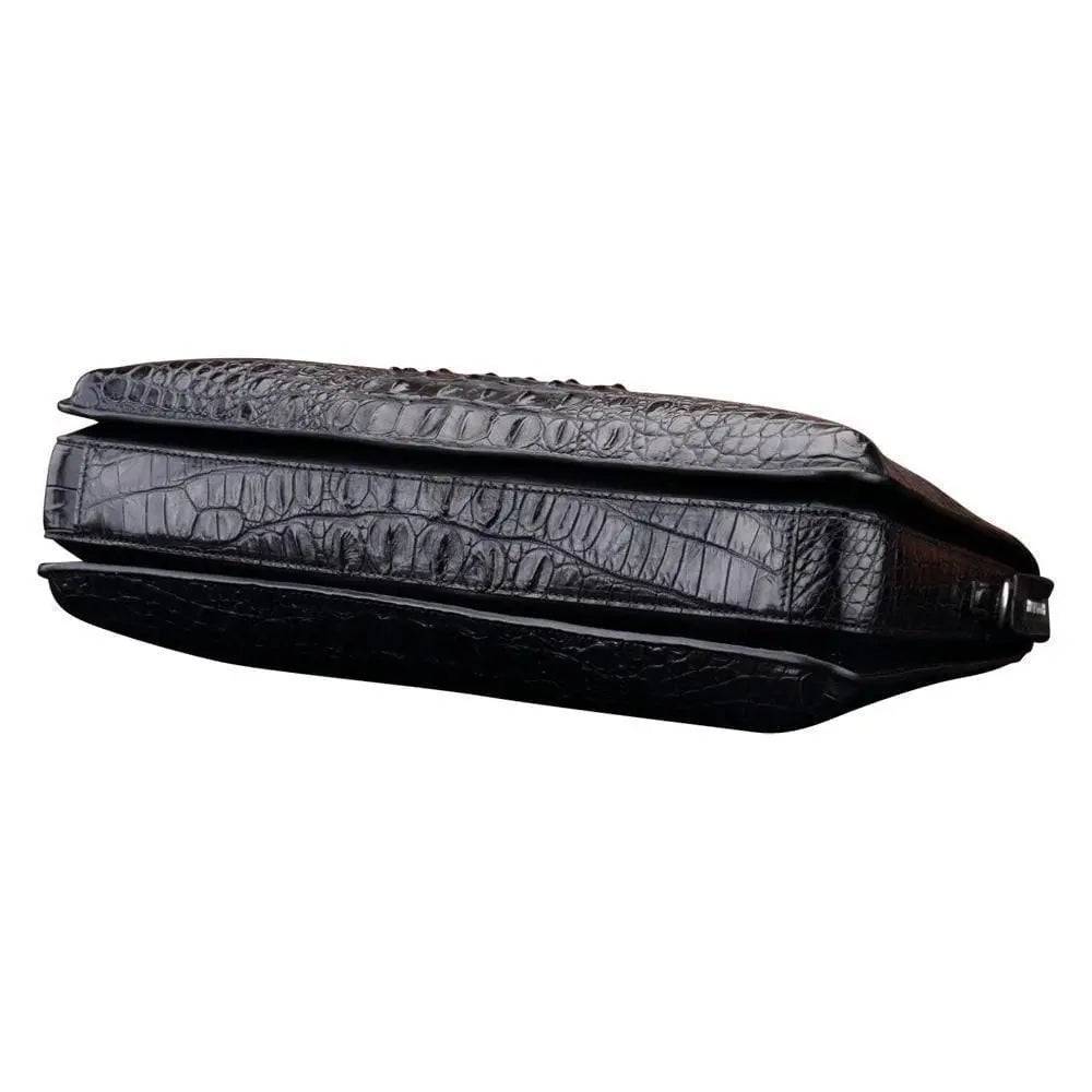 Crocodile Leather Briefcase For Men | Rossieviren