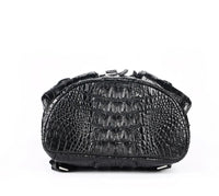 Crocodile Leather City Backpack