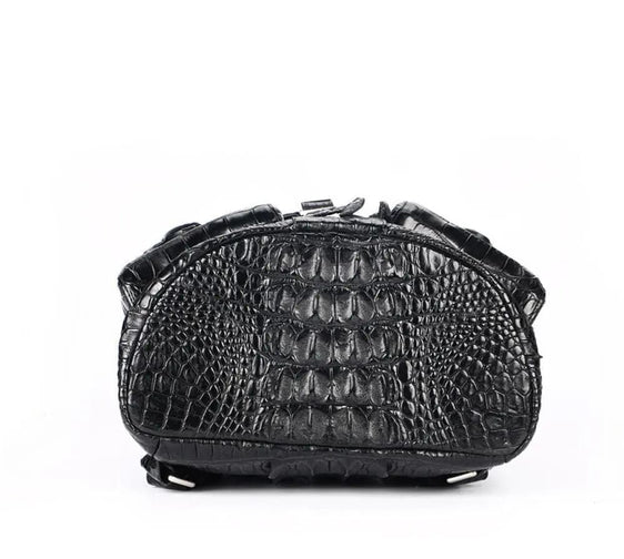 Crocodile Leather City Backpack
