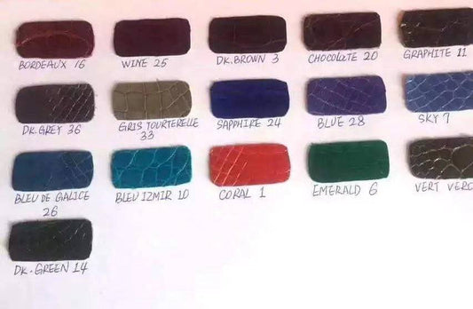 Crocodile Skin Leather Colorway