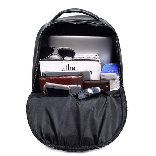 Fashion Unisex Rivets Waterproof 3D Angry Lion Statue Backpack Laptop Computer Knapsack