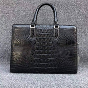 Genuine crocodile Leather Business Laptop Briefcase
