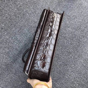 Genuine crocodile Leather Business Laptop Briefcase