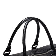 Genuine Crocodile Belly Leather Duffel Travel Bag