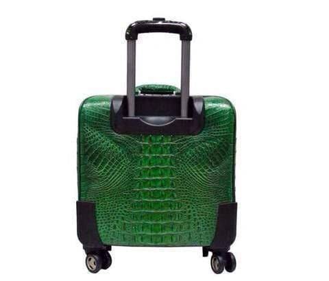 Preorder Genuine Crocodile Luxury Luggage / Roller Bag Orange