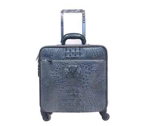Genuine Crocodile Luxury Luggage / Roller Bag