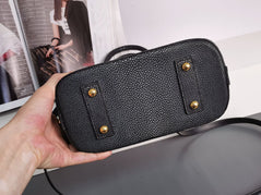 Genuine Stingray Leather Shell Top Handle Bag For Women