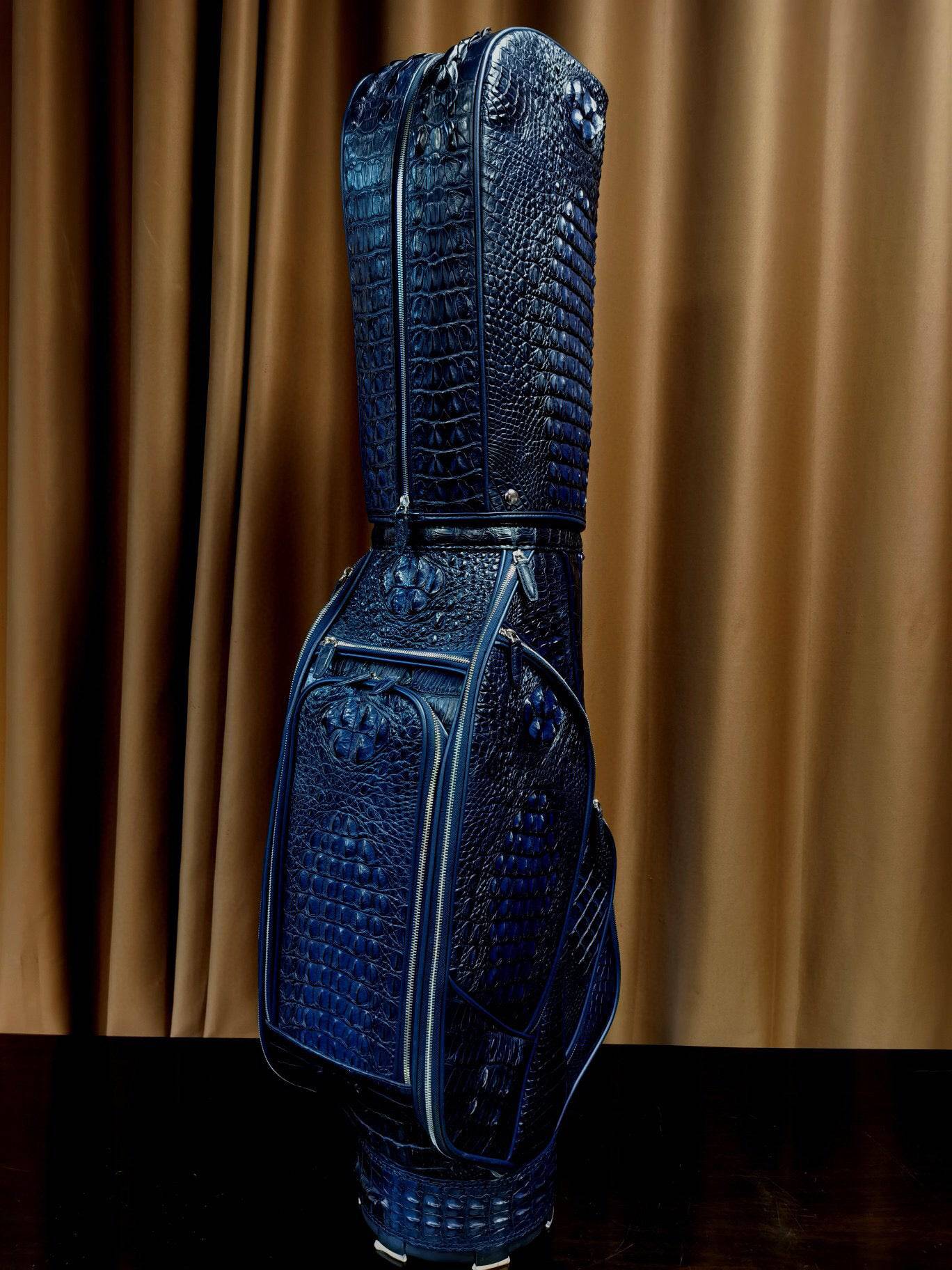 Crocodile Bone Leather Golf Bags ,Golf Sets , Golf Cart Bags & Golf Stand Bags White