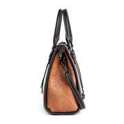 Rossie Viren Leather Top Handle Shoulder Cross Body Bag