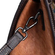 Rossie Viren Leather Top Handle Shoulder Cross Body Bag