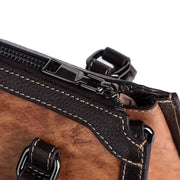 Rossie Viren Leather Top Handle Shoulder Cross Body Bag