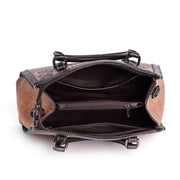 Rossie Viren Leather Top Handle Shoulder Cross Body Bag