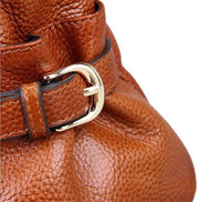 Rossie Viren Vintage Reissue Cervo Pebbled Leather Cross body Tote Bags