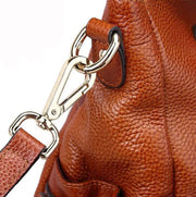 Rossie Viren Vintage Reissue Cervo Pebbled Leather Cross body Tote Bags