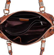 Rossie Viren Vintage Reissue Cervo Pebbled Leather Cross body Tote Bags