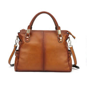 Rossie Viren Vintage Reissue Cervo Pebbled Leather Cross body Tote Bags