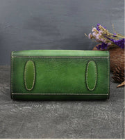 Vintage Leather Casual Box Shoulder Bag Small Square Bag