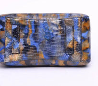 Genuine Crocodile Leather Medium Hobo Bag & Purse Block Color