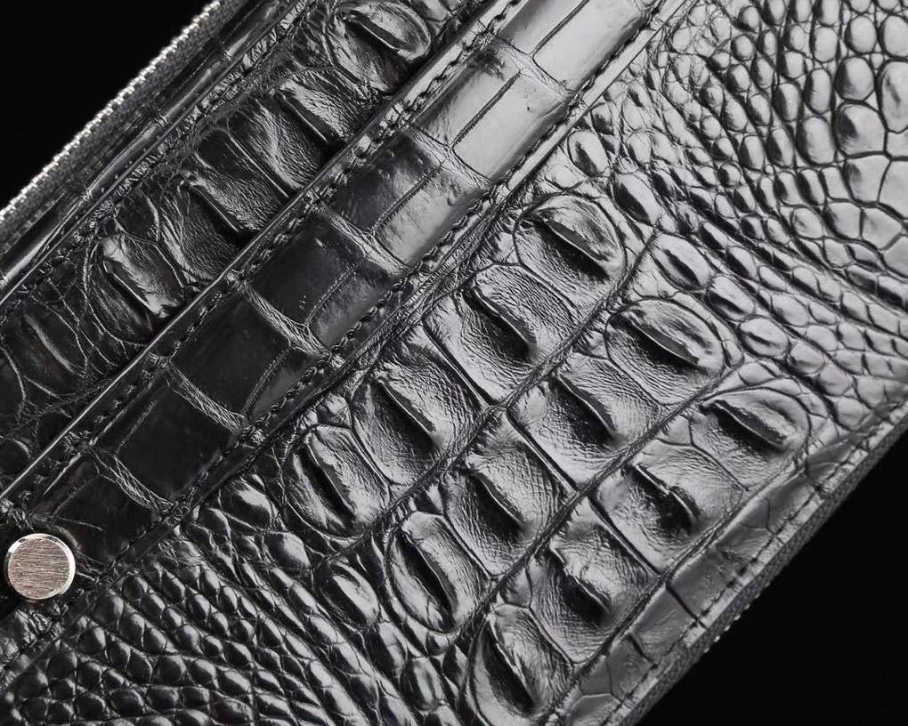 Crocodile Leather Multi-Function Large Volumn Credit Card Clutch Wallet Bags