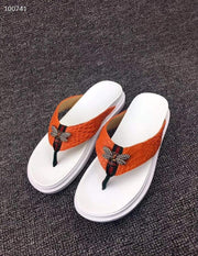 Crocodile Shoes Crocodile Leather Slippers With Bee