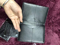 Genuine Crocodile Belly Leather Passport Holder