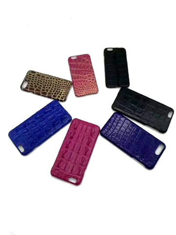 Genuine Crocodile Exotic Leather Iphone Case
