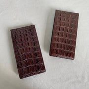 Genuine Crocodile Leather Card Holders