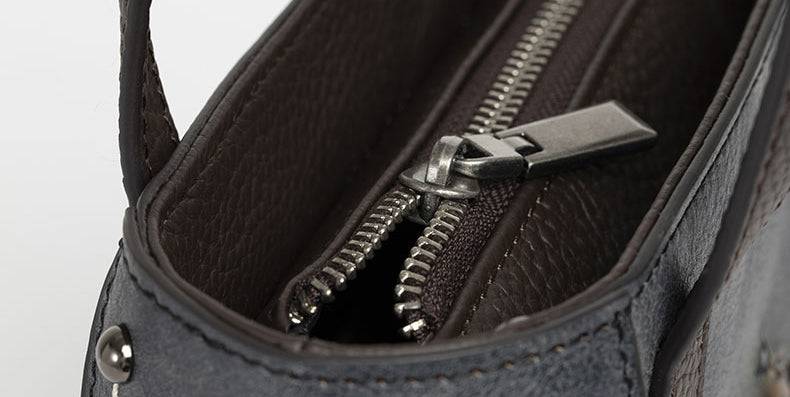 Leather Mini Tote Cross Body Bag