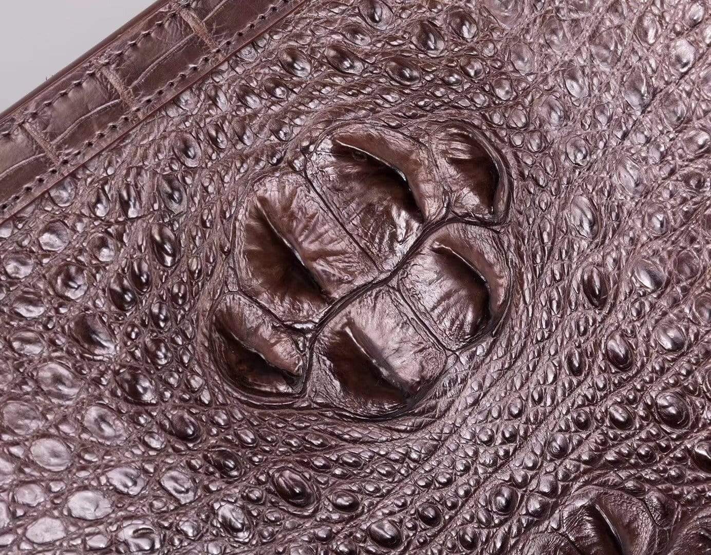 Men's Genuine Crocodile Cluthes Bags Wallets