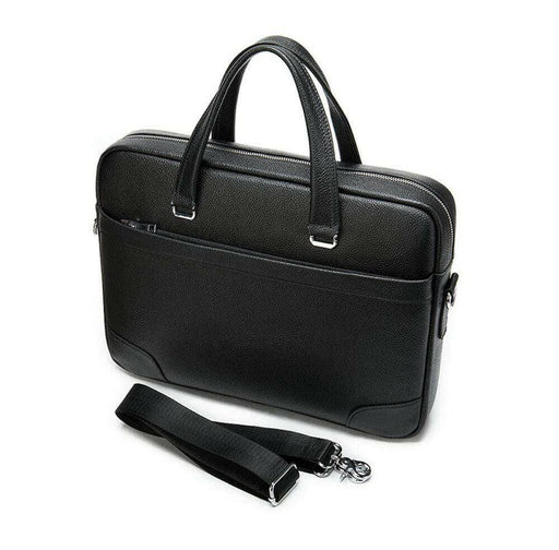 Men's Genuine Leather Laptop Briefcase Messenger Busienss Bags