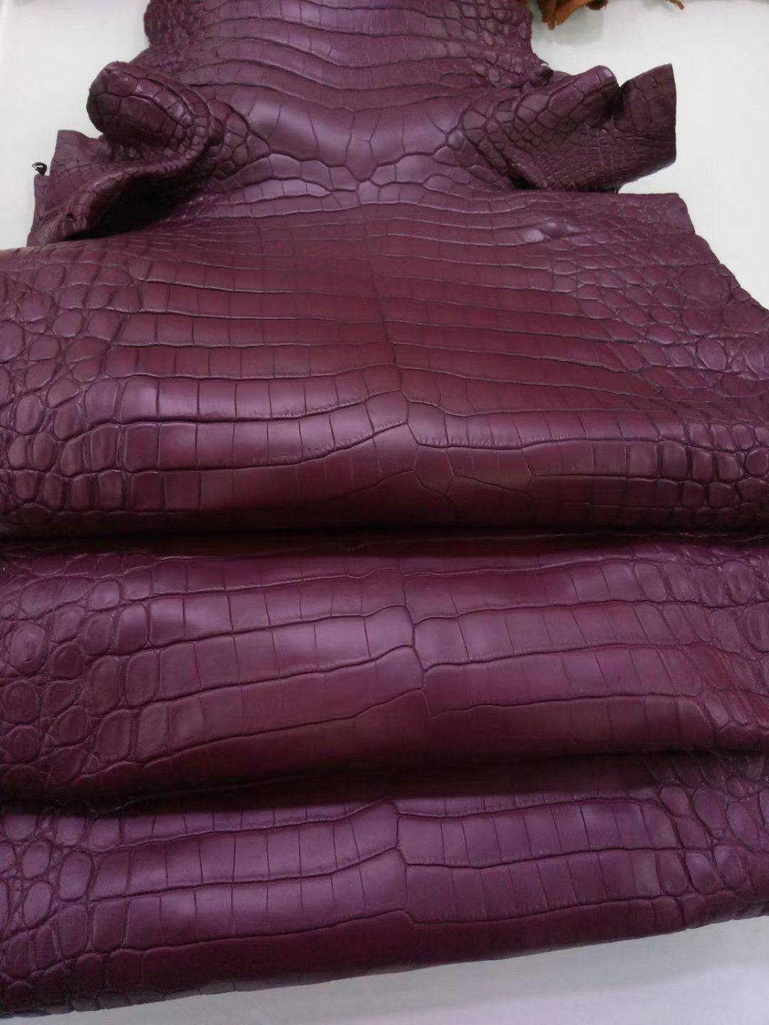 Preorder Genuine Crocodile Leather Top Frame Handle Bag