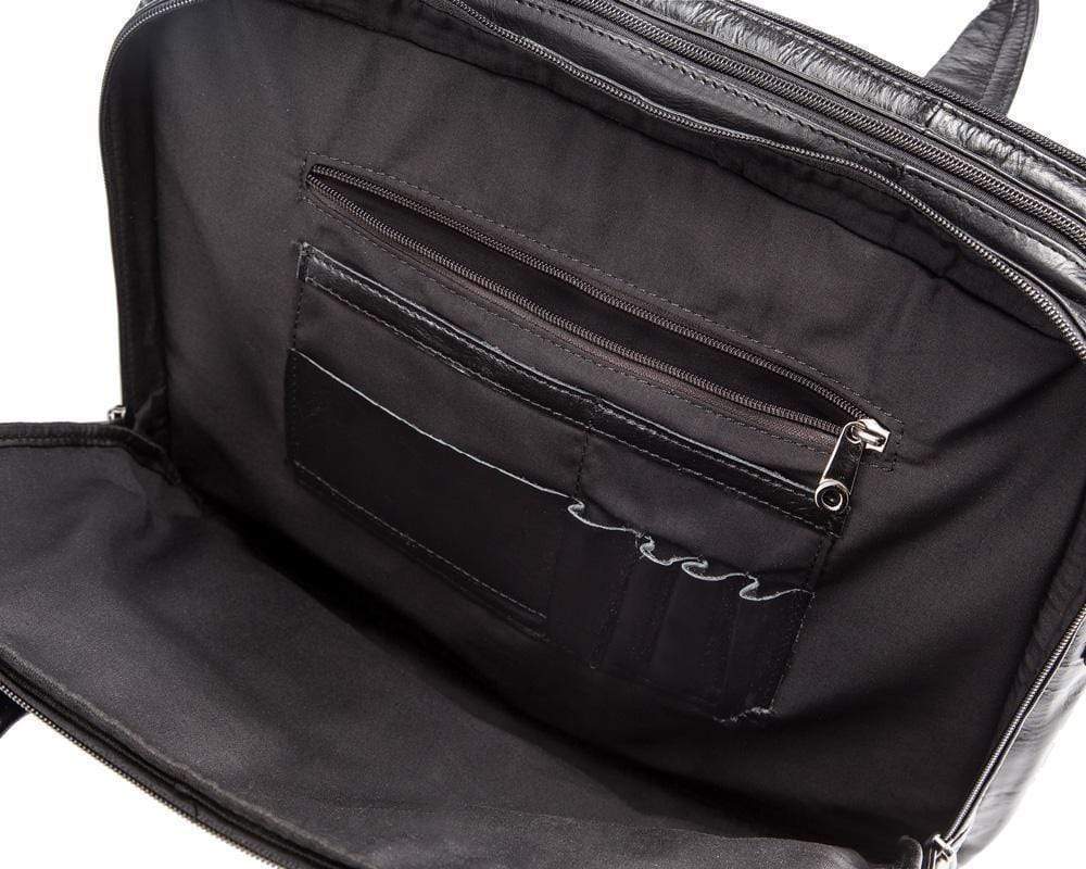 Rossie Viren Leather Mens Briefcase