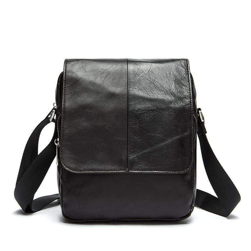 Rossie Viren Vintage Leather Mini Messenger Bag