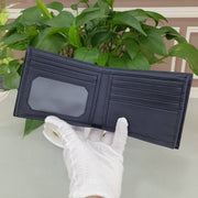 Shiny Crocodile Leather Small Bifold Wallet