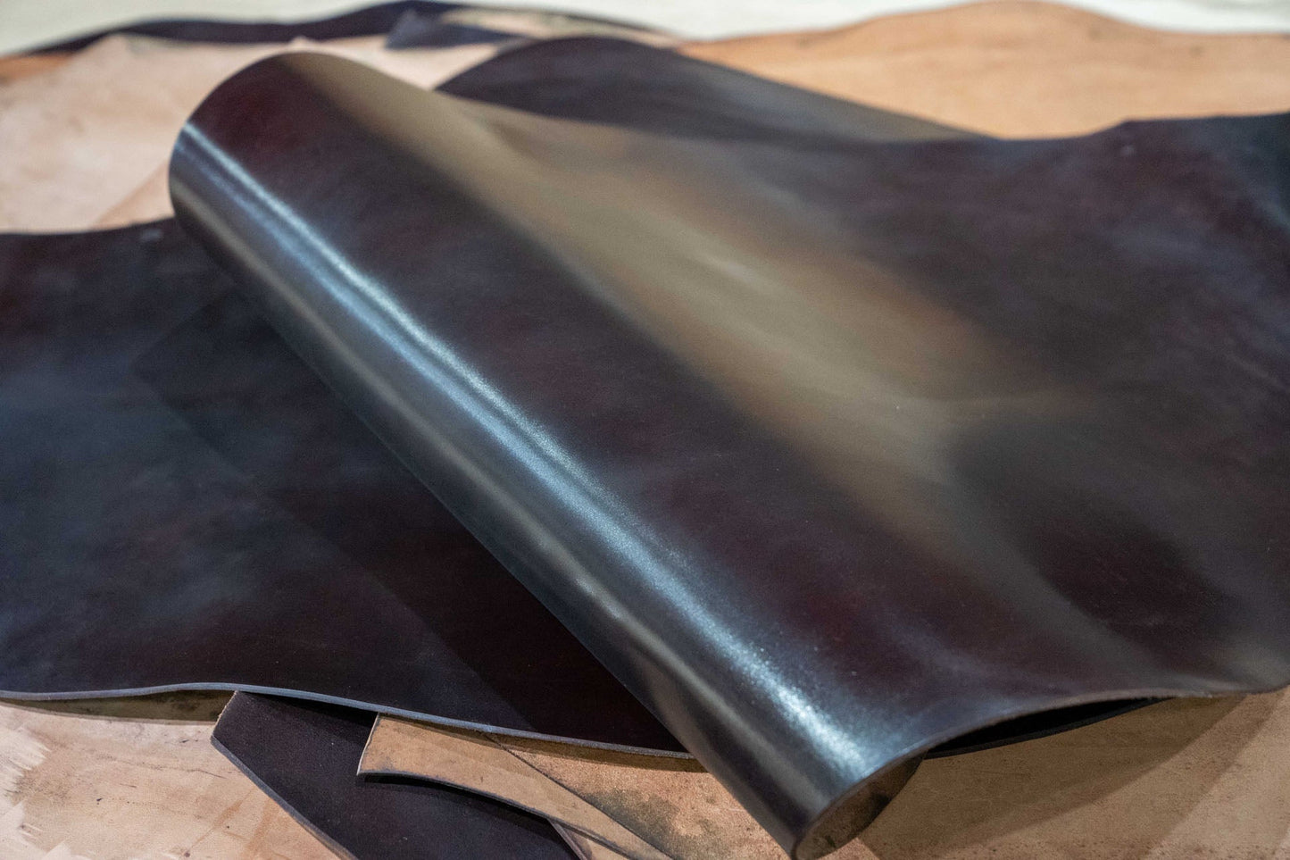 US Horween Shell Cordovan Leather Colorway