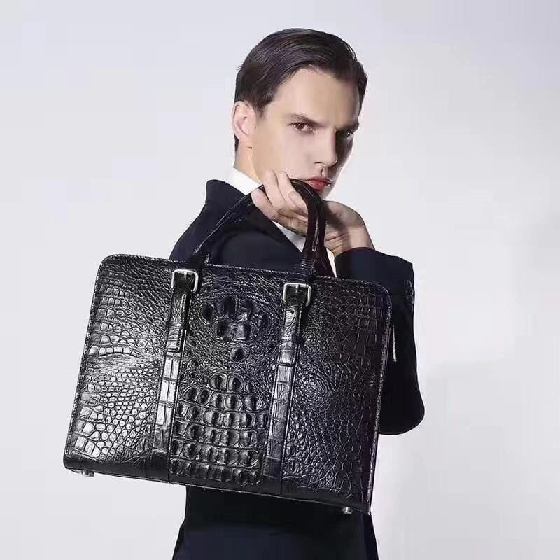 Mens Crocodile Leather Bag & Handbags