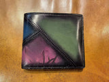 Preorder  Men's Vintage Color Patchwork Wallets