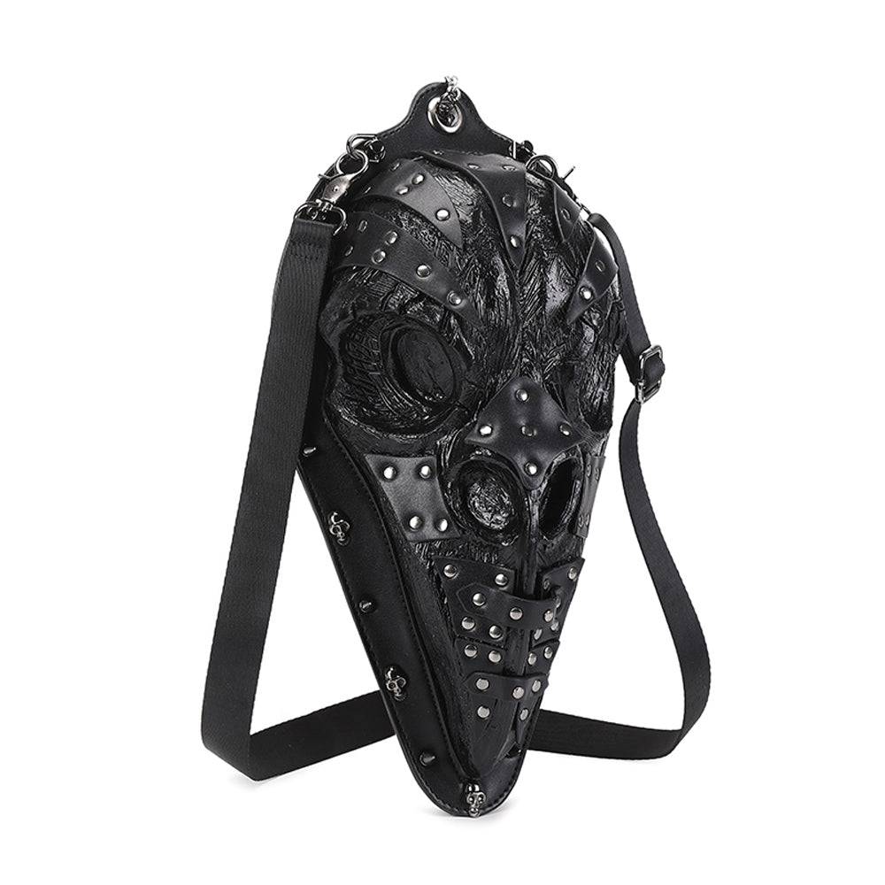 3D Backpack, Fashion 3D Studded Fashion Bird Mouth Shoulder Cross Body Bag, Chain Handle Bag