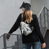 3D Backpack ,3d Chest Sling Messenger Bags Fashion Multi-Way Dragon Head Crossbody Bag