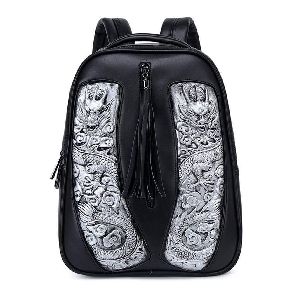 3D Backpack 3D Chinese Double Flying Dragon Backpack