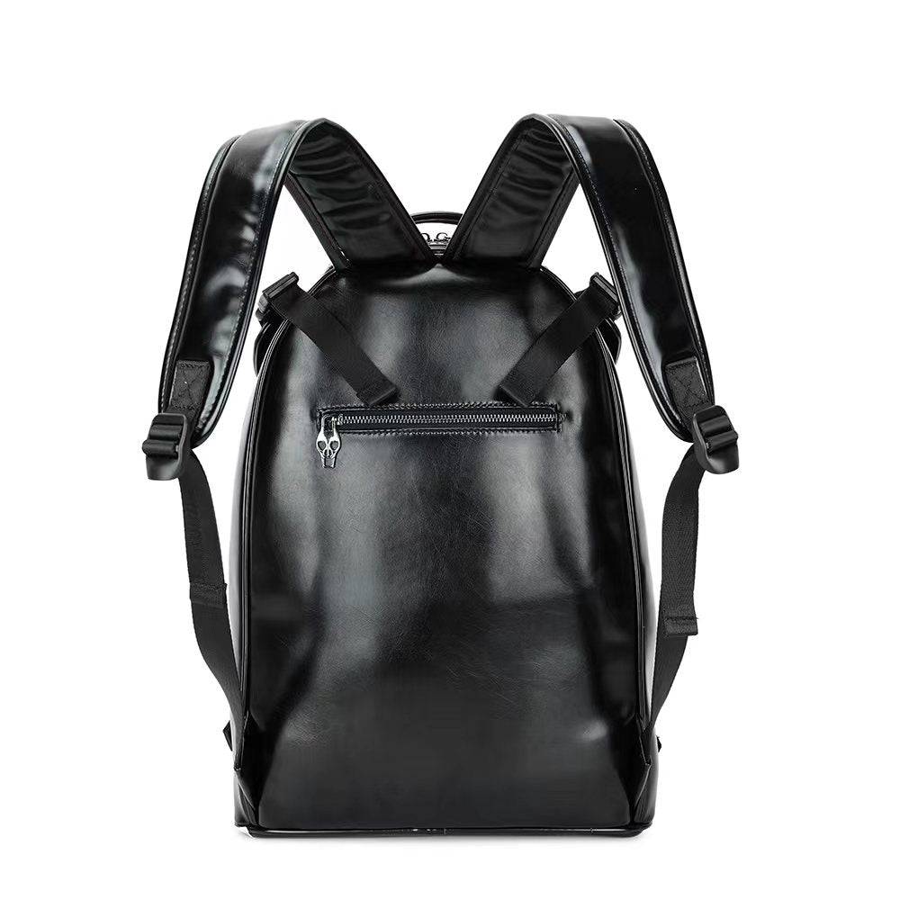 3D Backpack Fashion Studded Smile Skull Handbag