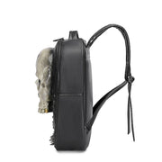 3D Skull Backpack, 3D Kreepsville Skull ，Luminous Leisure Skull Backpack
